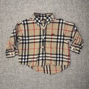 Burberry 12m VGUC Kids Button Down Shirt